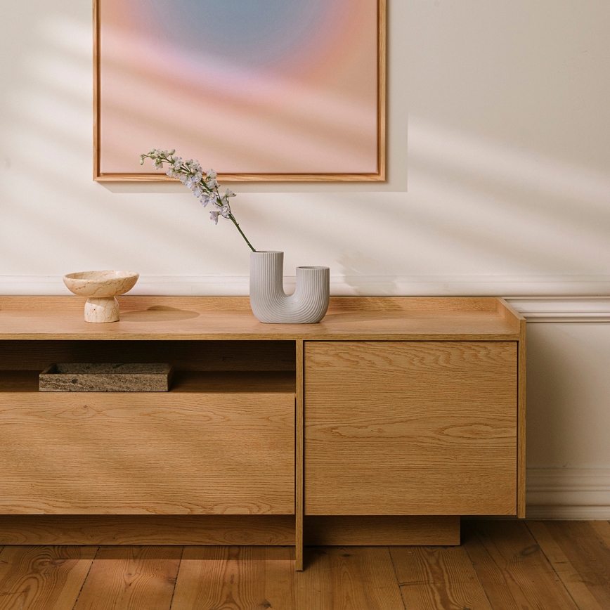 TV-bord KEMI 197x57 cm Cremona-eg