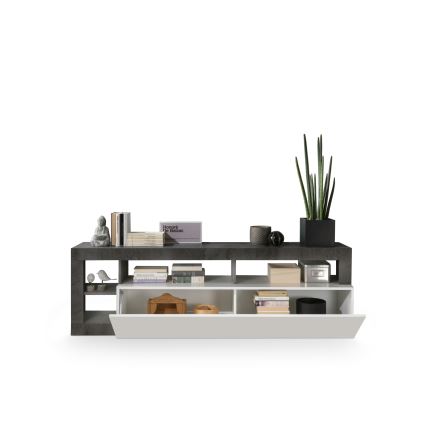 TV-bord LENOR hvid/antracit