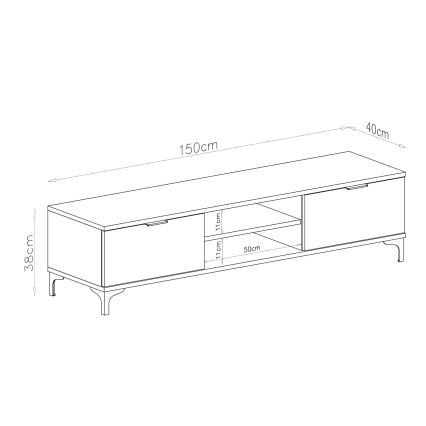 Tv-bord LORA eg artisan
