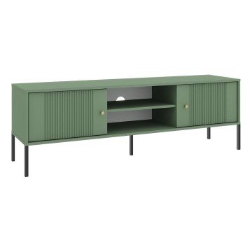 TV-bord LUE grøn/sort