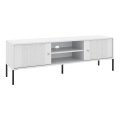 TV-bord LUE hvid/sort