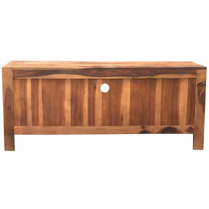 Tv-bord RAMI 50x120 cm massivt træ/rosentræ