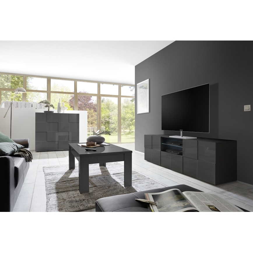 TV-bord SERIAN antracit