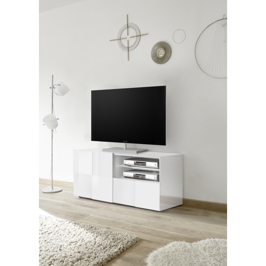 TV-bord SERIAN hvid