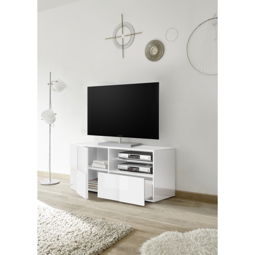 TV-bord SERIAN hvid