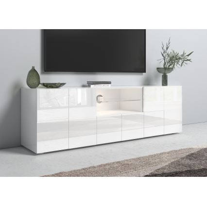 TV-bord SERIAN hvid