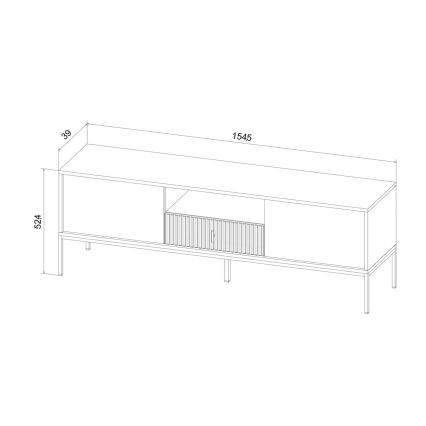 TV-bord SUE beige/kashmir