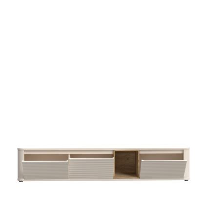 TV-bord WARO beige/brun