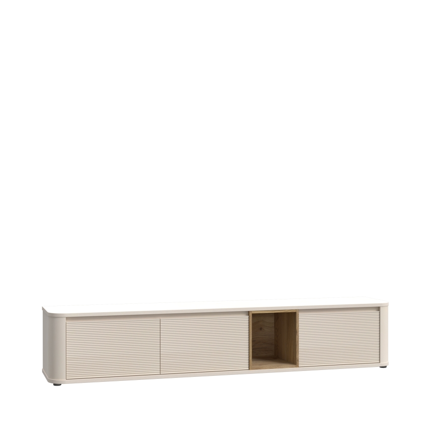 TV-bord WARO beige/brun