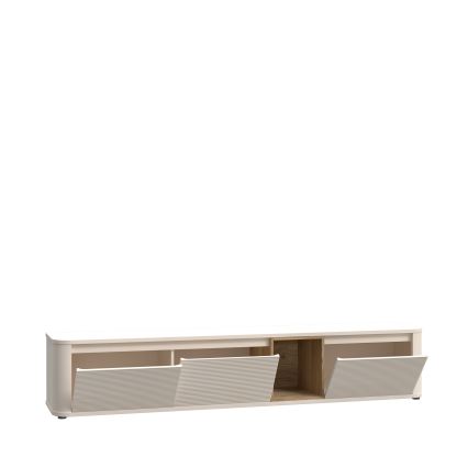 TV-bord WARO beige/brun