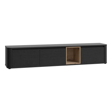 TV-bord WARO, sort/brun