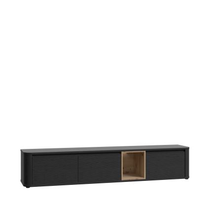 TV-bord WARO, sort/brun