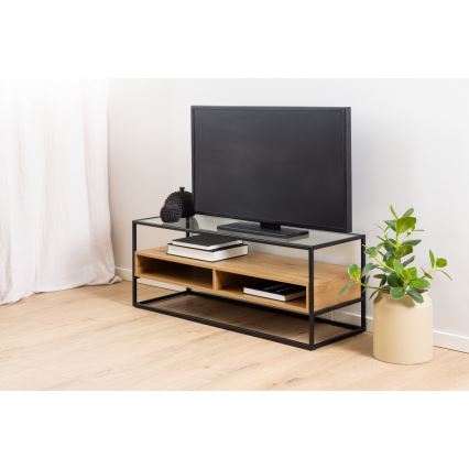 Tv-bord ZEIN eg/sort