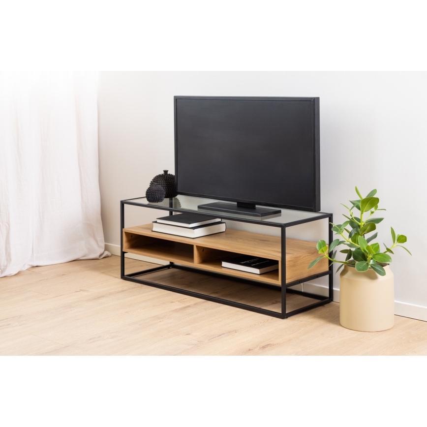 Tv-bord ZEIN eg/sort