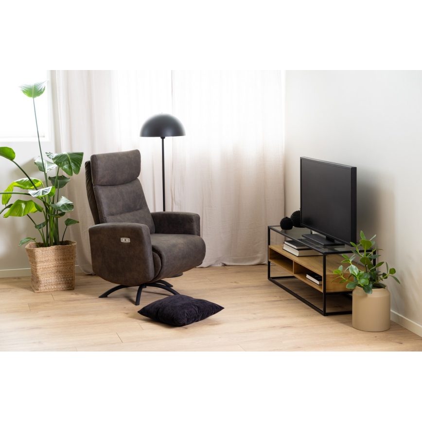 Tv-bord ZEIN eg/sort