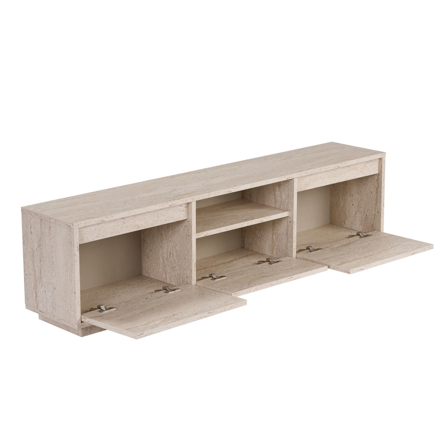 TV-møbel KREDE 160x30 cm beige
