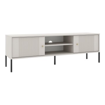 TV-møbel LUE beige/sort