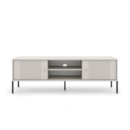 TV-møbel LUE beige/sort