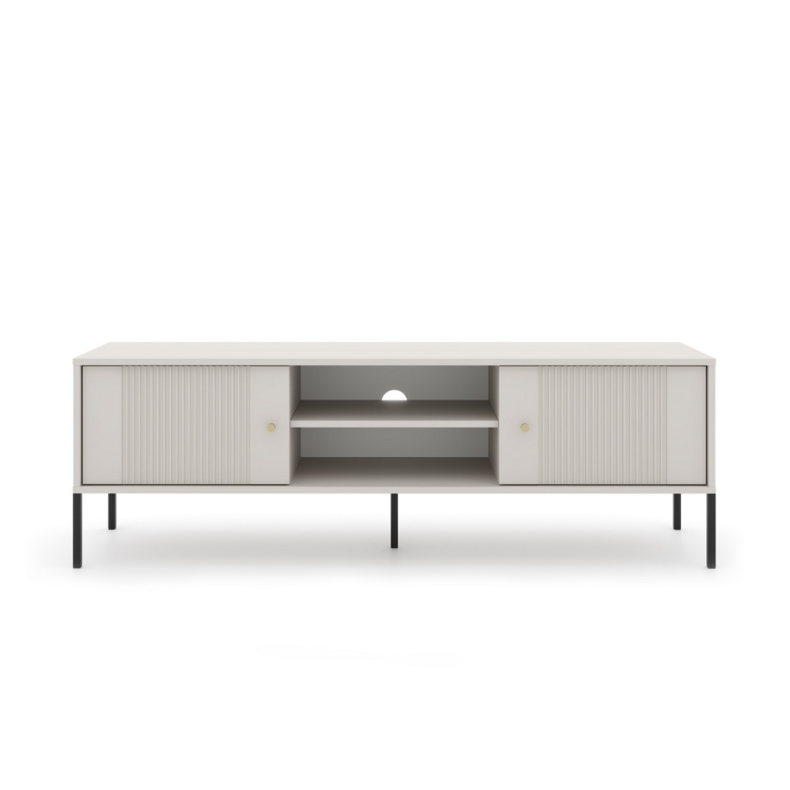 TV-møbel LUE beige/sort