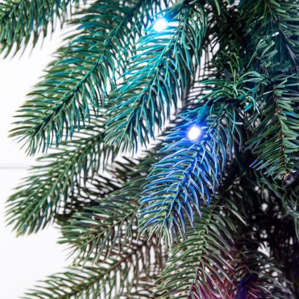 Twinkly - LED RGBW Dæmpbar juledekoration GARLAND 50xLED 2,7 m Wi-Fi