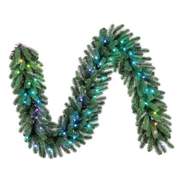 Twinkly - LED RGBW Dæmpbar juledekoration GARLAND 50xLED 2,7 m Wi-Fi