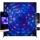 Twinkly - LED RGBW Dæmpbar udendørs julegardin LIGHTWALL 1120xLED 2,6x2,7 m IP44 Wi-Fi + Music Dongle