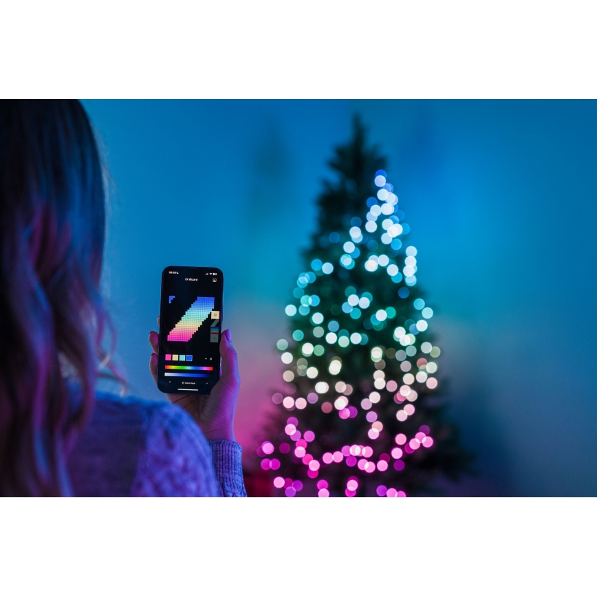 Twinkly - LED RGBW Dæmpbar juletræ TREE 435xLED 2,1 m Wi-Fi