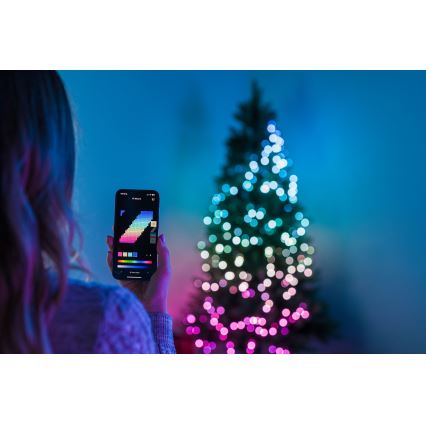 Twinkly - LED RGBW Dæmpbart juletræ TREE 435xLED 2,1 m Wi-Fi