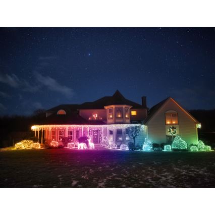 Twinkly TW3RD140SPP-TEU - Udendørs LED rensdyr m. RGBW-farver dæmpbar 160xLED IP44 Wi-Fi