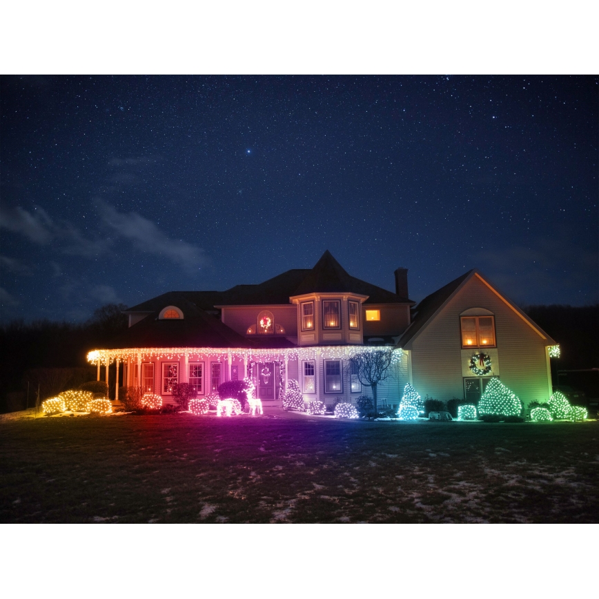 Twinkly TW3RD140SPP-TEU - Udendørs LED rensdyr m. RGBW-farver dæmpbar 160xLED IP44 Wi-Fi