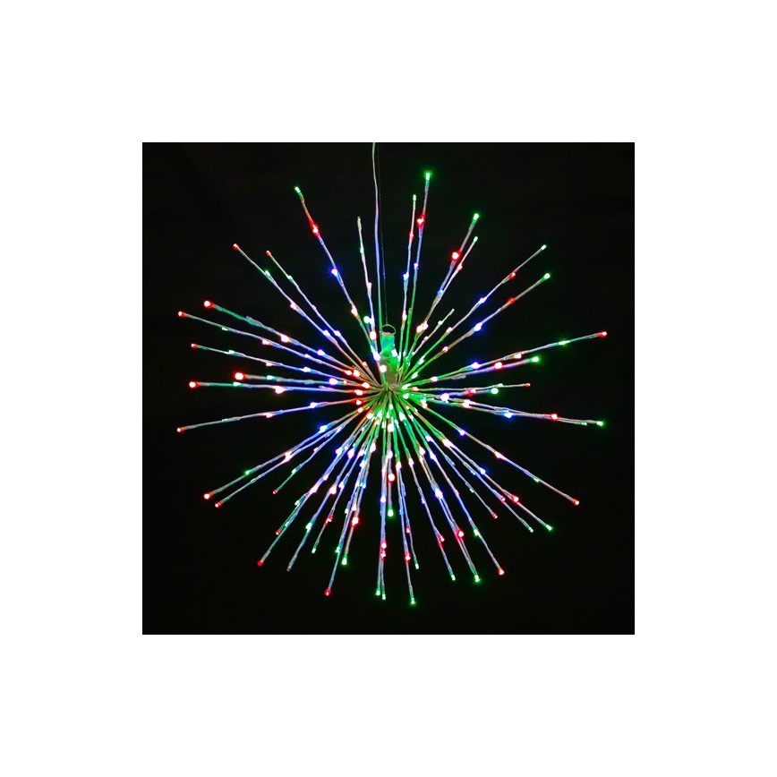 Twinkly - LED RGB Dæmpbar udendørs julestjerne SPRITZER 200xLED IP44 Wi-Fi
