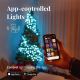 Twinkly - LED RGB Dæmpbar udendørs julekæde CLUSTER 400xLED 9,5 m IP44 Wi-Fi