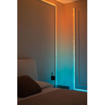 Twinkly - LED RGB Dæmpbar julelys DOTS 60xLED 7 m USB Wi-Fi
