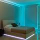 Twinkly - LED RGB Udendørs dæmpbar lysbånd DOTS 200xLED 10 m IP44 WiFi