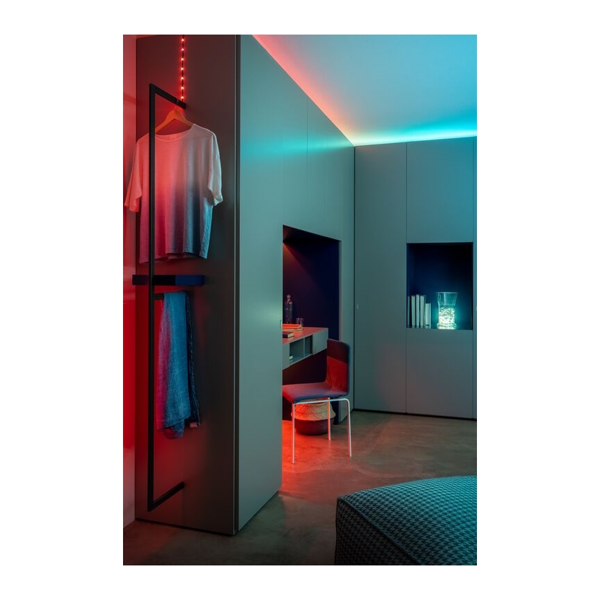 Twinkly - LED RGB Udendørs dæmpbar lysbånd DOTS 400xLED 20 m IP44 Wi-Fi