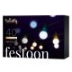 Twinkly - LED Dæmpbar udendørs dekorativ lyskæde FESTOON 40xLED 24m IP44 Wi-Fi