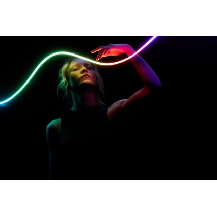 Twinkly TWFL200STW-WEU - LED strip m. RGB-farver dæmpbar FLEX 200xLED 2 m Wi-Fi