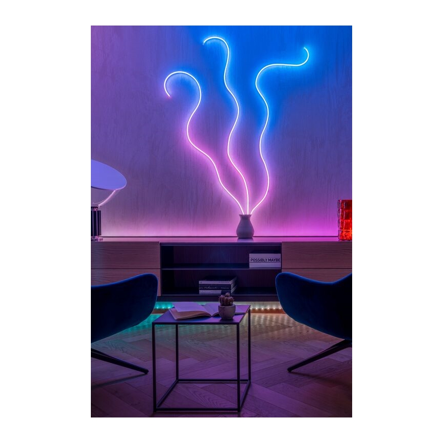 Twinkly TWFL300STW-WEU - LED strip m. RGB-farver dæmpbar FLEX 300xLED 3 m Wi-Fi