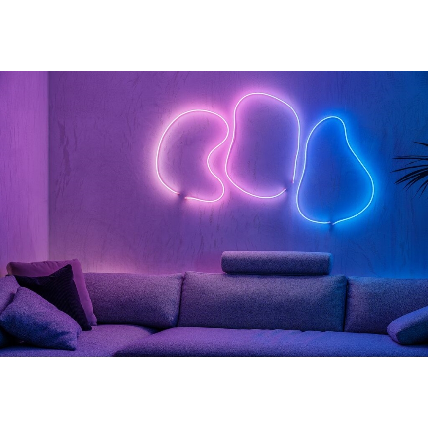Twinkly TWFL300STW-WEU - LED strip m. RGB-farver dæmpbar FLEX 300xLED 3 m Wi-Fi