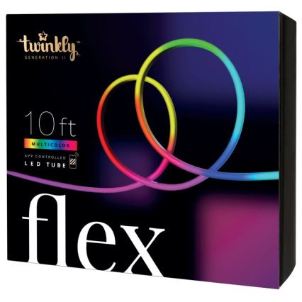 Twinkly TWFL300STW-WEU - LED strip m. RGB-farver dæmpbar FLEX 300xLED 3 m Wi-Fi