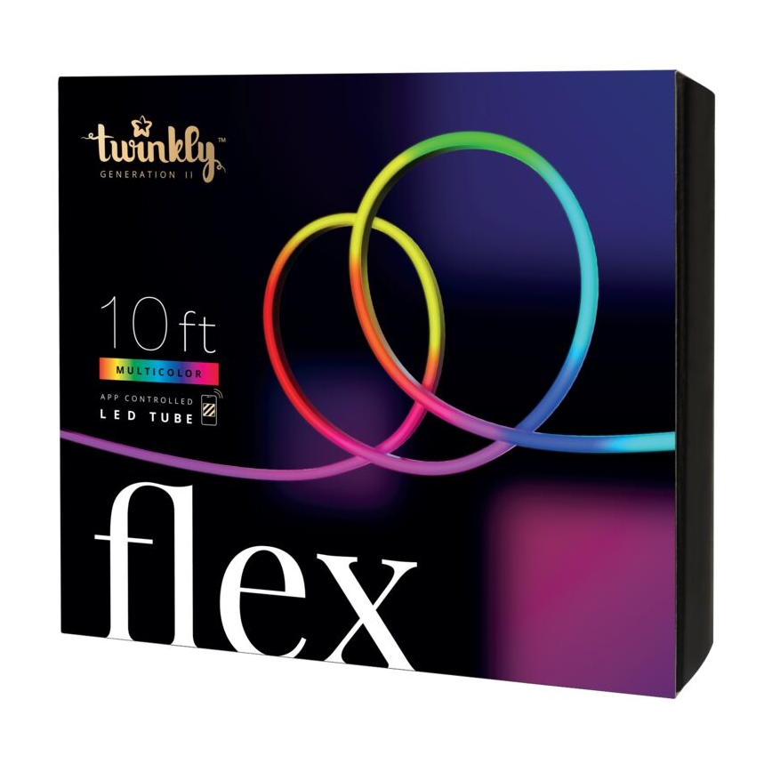 Twinkly TWFL300STW-WEU - LED strip m. RGB-farver dæmpbar FLEX 300xLED 3 m Wi-Fi