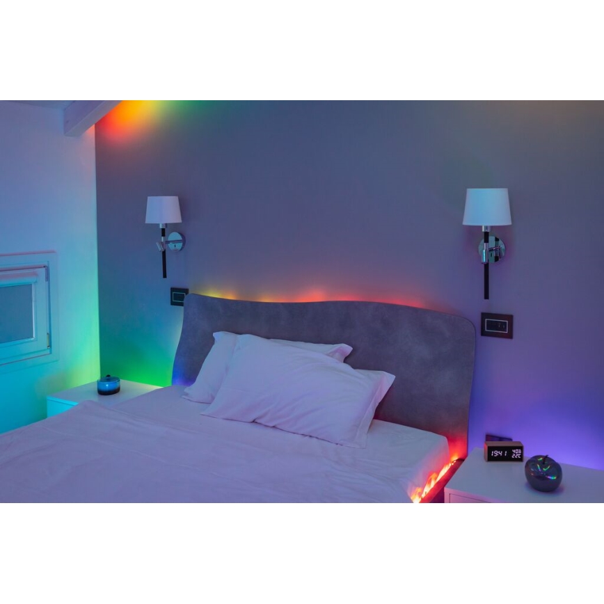 Twinkly TWL100ADP-B - LED strip m. RGB-farver forlængerdel LINE 100xLED 1,5 m Wi-Fi