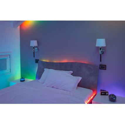 Twinkly - LED RGB Lysbånd dæmpbart LINE 100xLED 1,5 m Wi-Fi