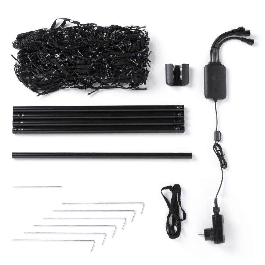 Twinkly - LED RGBW Dæmpbar udendørs juletræ LIGHT TREE 300xLED 2m IP44 Wi-Fi