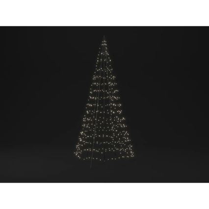 Twinkly - LED RGBW Dæmpbar udendørs Juletræ LIGHT TREE 450xLED 3m IP44 Wi-Fi
