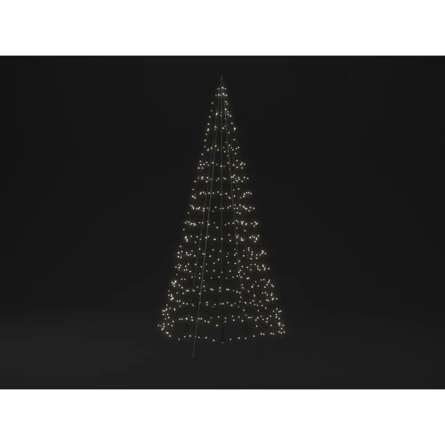 Twinkly - LED RGBW Dæmpbar udendørs Juletræ LIGHT TREE 450xLED 3m IP44 Wi-Fi