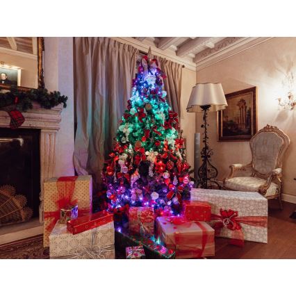 Twinkly - LED RGBW Dæmpbar udendørs julelys STRINGS 250xLED 23,5m IP44 Wi-Fi