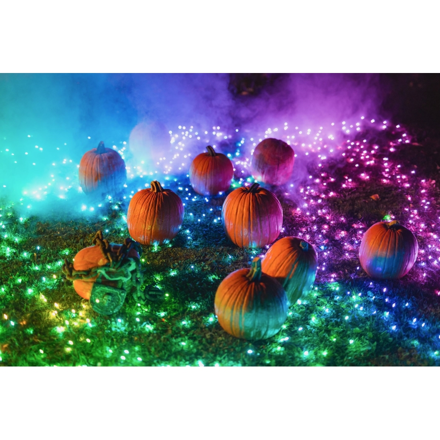 Twinkly - LED RGBW Dæmpbar udendørs julekæde STRINGS 250xLED 23,5m IP44 Wi-Fi