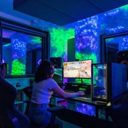 Twinkly - LED RGBW Dæmpbar udendørs julekæde STRINGS 250xLED 23,5m IP44 Wi-Fi