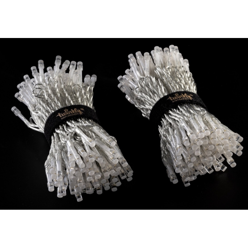 Twinkly - LED RGBW dæmpbar udendørs lyskæde STRINGS 250xLED 23,5m IP44 Wi-Fi